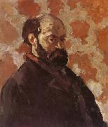 Paul Cezanne Self-Portrait on Rose Background USA oil painting artist